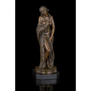 ブロンズ像 セクシーな女神名品 インテリア家具 置物 彫刻 銅像 彫像 美術品フィギュア贈り物 プレゼントの画像
